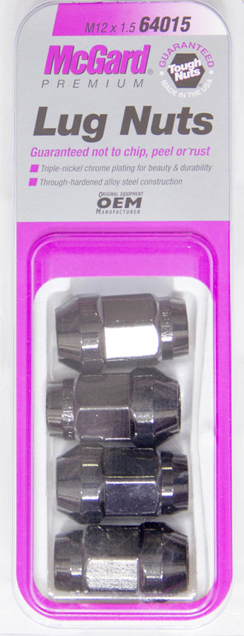 Lug Nut 12mm x 1.50 Bulge Seat 4