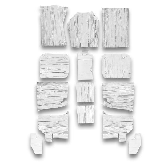 64-68 Ford Mustang Coupe Floor Insulation Kit