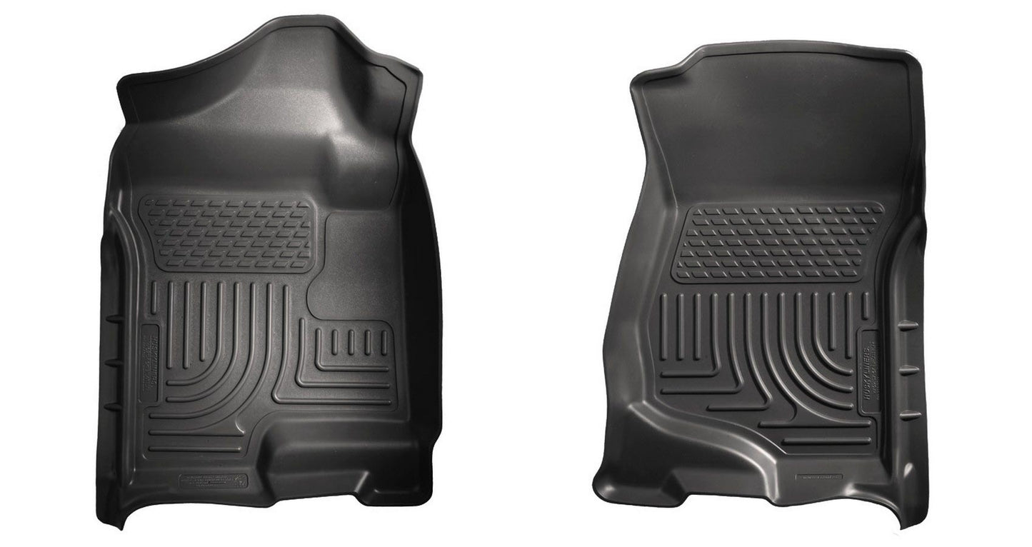 07- GM 2500HD Crew Cab Floor Liners Black