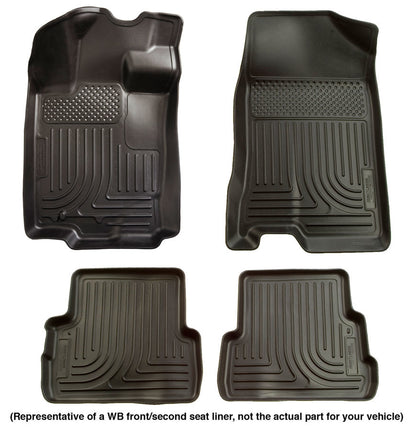 11- Dodge Charger Front /2nd Floor Liners Black