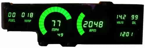 LED Digital Gauge Panel Olds Cutlass 78-88