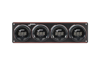 Waterproof LED 4 Gauge Panel OP/WT/OT/FP