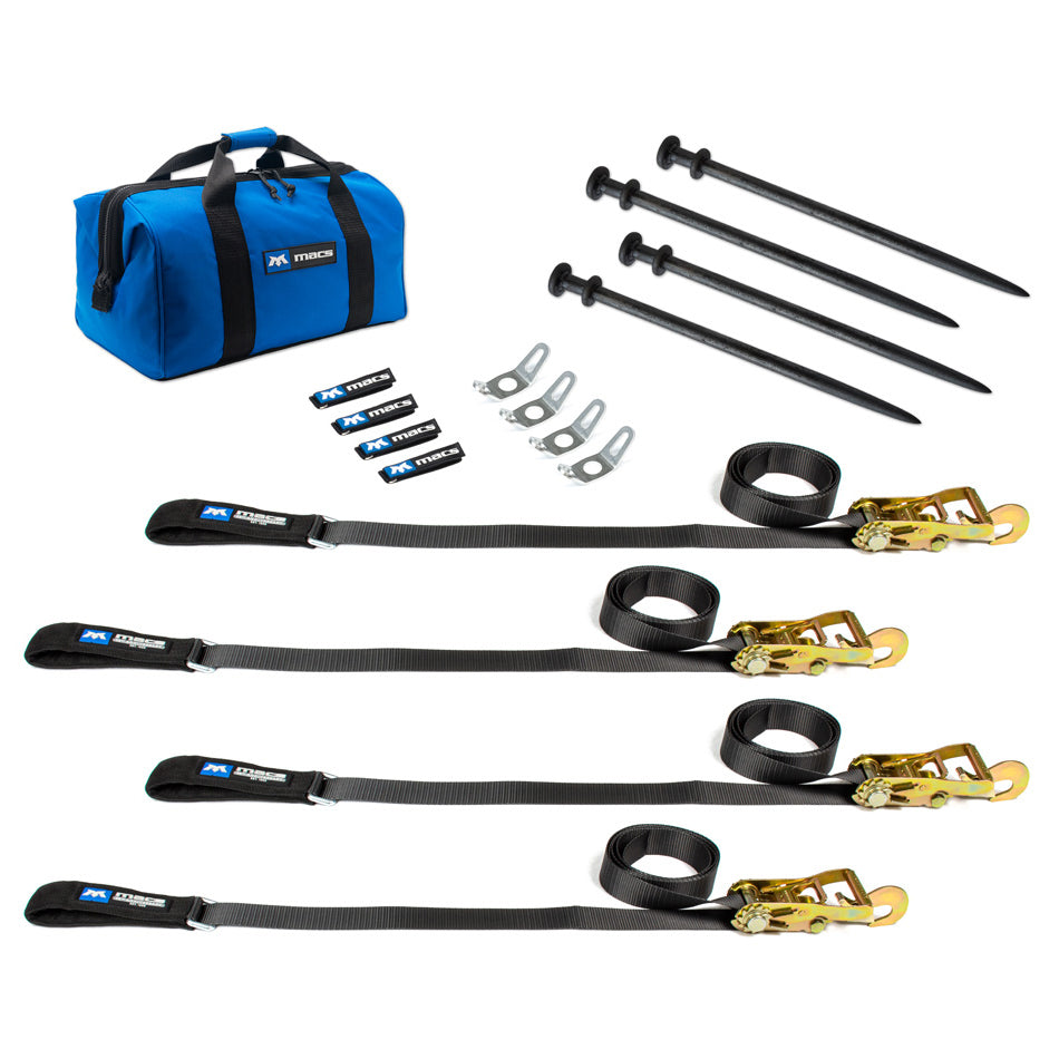 Tent Stake Fitting Pack with 24in Stakes
