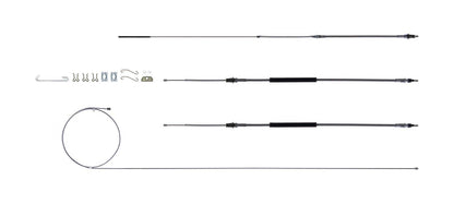 68-72 Chevelle Brake Cable Set w/Hardware