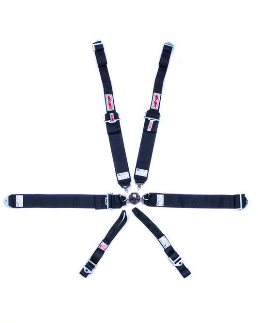 Harness System 6pt CL Black B/I P/D Hans Upper