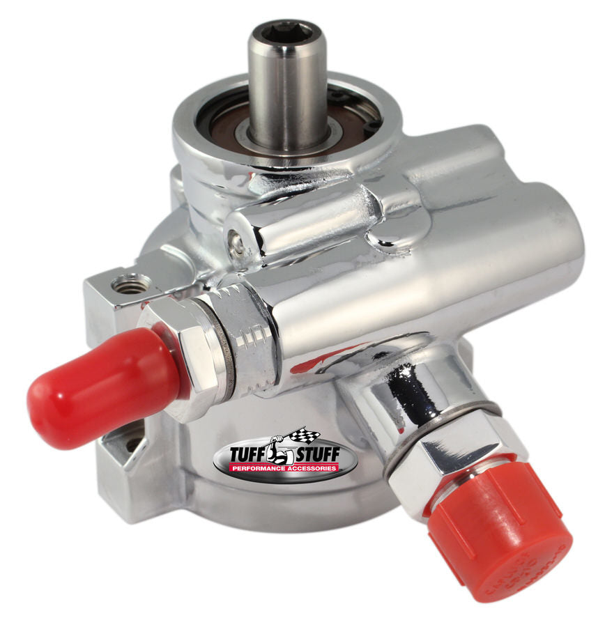 Type II Power Steering Pump Chrome w/AN Fitting