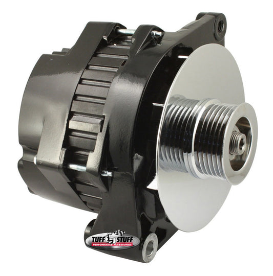 GM Alternator 170 Amp 6 Groove Black - Hidden Performance Racing
