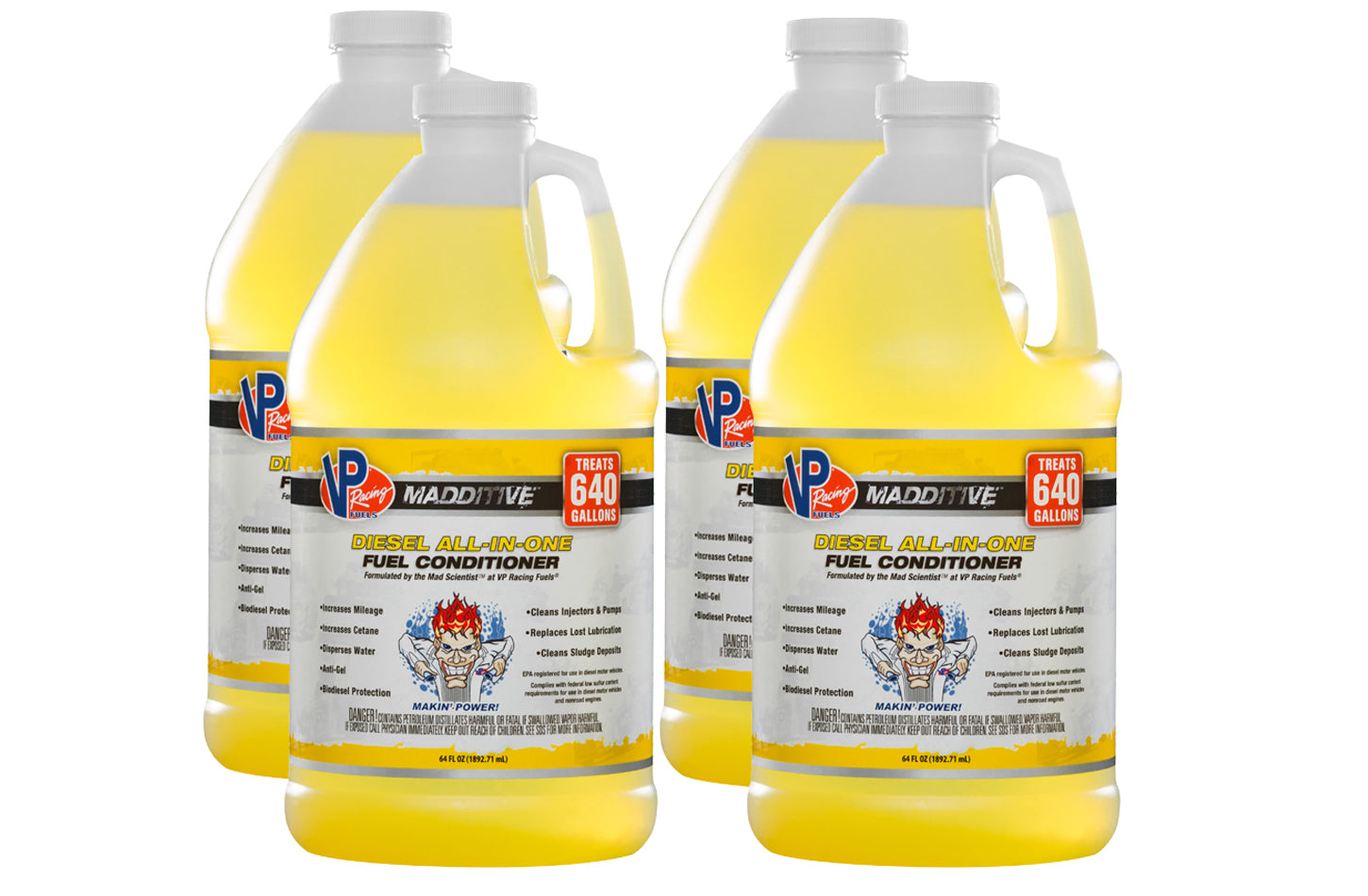 Fuel Treatment Diesel All in One 64oz Case 4