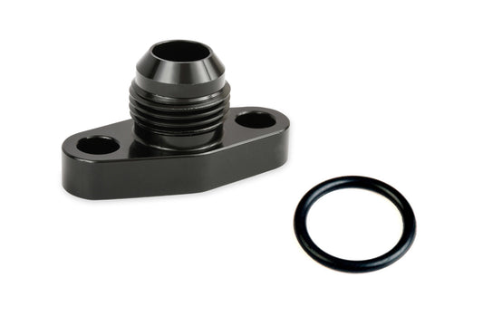 Turbo Oil Drain Back Flange 10an - Black