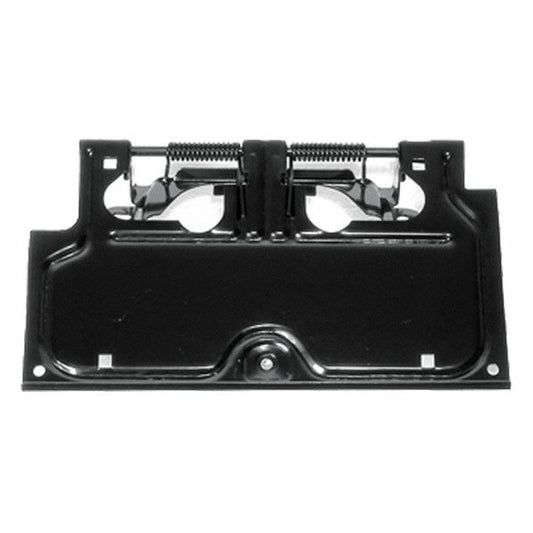 License Plate Bracket B lack; 87-95 Jeep Wrangle