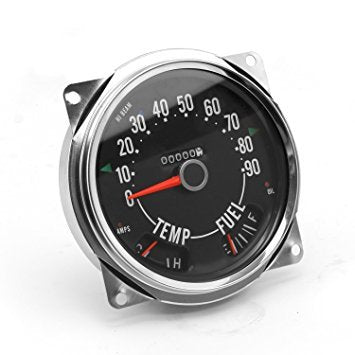 Speedometer Cluster Asse mbly 0-90 MPH; 55-75 Je
