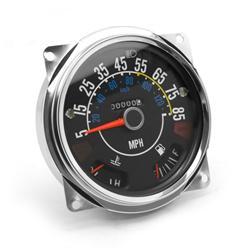 Speedometer Cluster Asse mbly 5-85 MPH; 80-86 Je